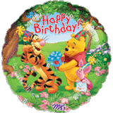 Balloon   Winnie & Friends Birthday