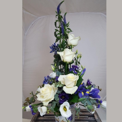 Purple & White Arrangement