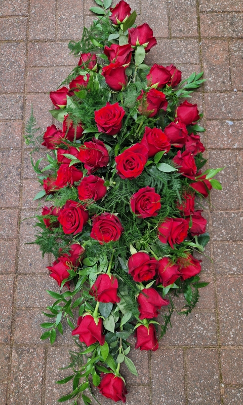 Rose Casket Spray