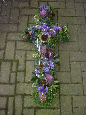 Funeral Cross   Textured