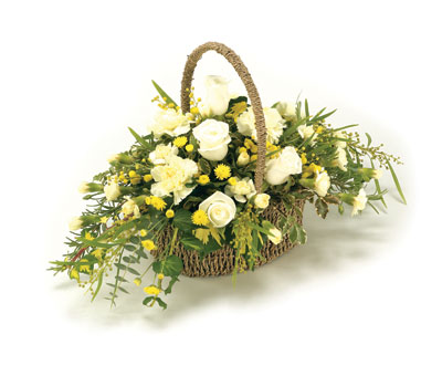 Funeral Basket Various Colours