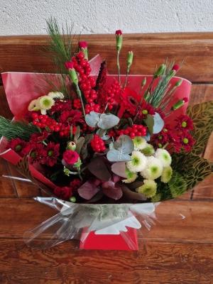 Christmas Hand Tied Bouquet