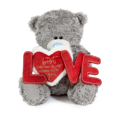 Large Tatty Teddy   Love