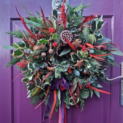 Sunday 7th December 2025 @ 1.30pm  Christmas Wreath Making Class