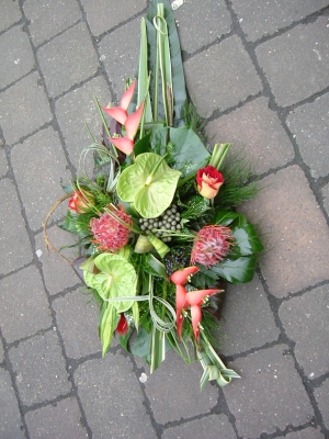 Tropical Casket Spray