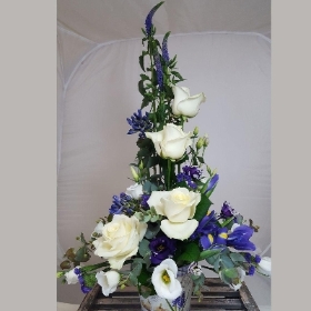 Purple & White Arrangement