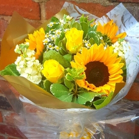 Sunshine Hand Tied Bouquet