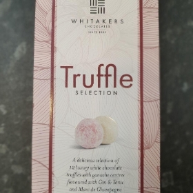 Gin & Tonic & Champagne Truffles by Whitakers