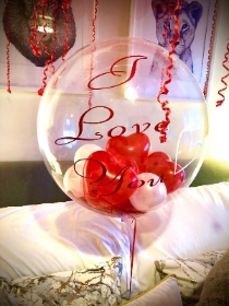Personalised Valentine's Bubble Balloon
