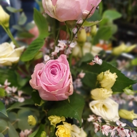 Flowers in an Envelope Box