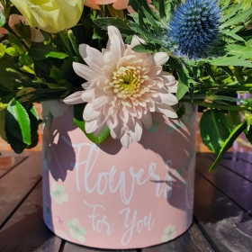 Floral Hat Box