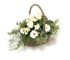 Funeral Basket Various Colours