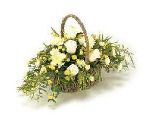 Funeral Basket Various Colours