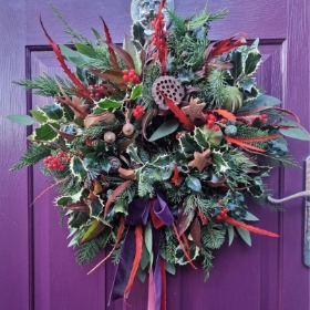 Sunday 7th December 2025 @ 1.30pm  Christmas Wreath Making Class